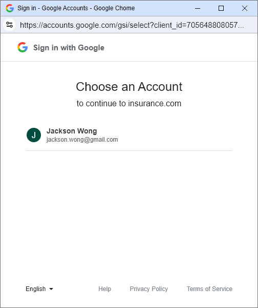 Google Login Image